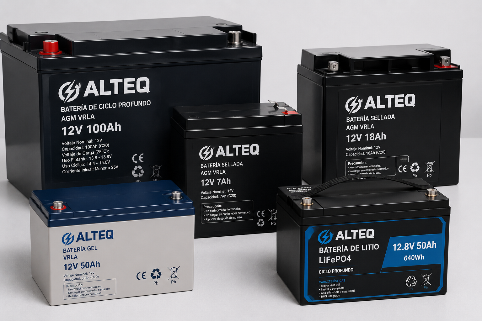 Baterías y respaldo eléctrico ALTEQ